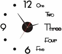 White Transparent Wall Clock – Minimalism in Motion