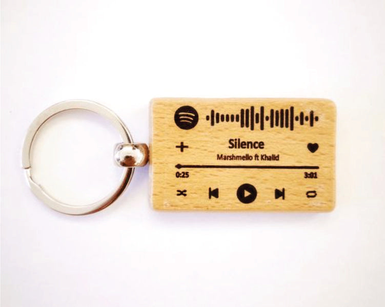Keychain with Favorite Song – Music That Travels With You