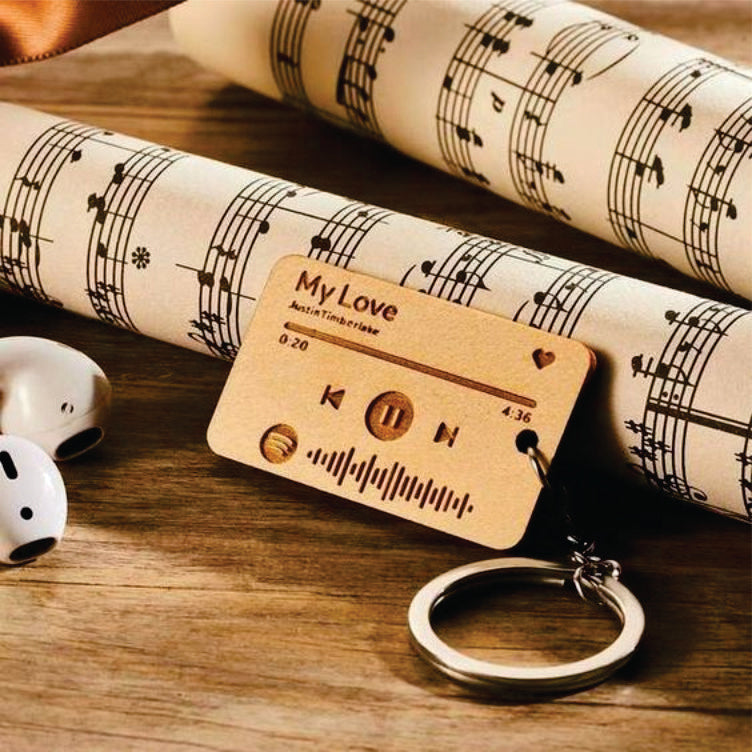 Keychain with Favorite Song – Music That Travels With You