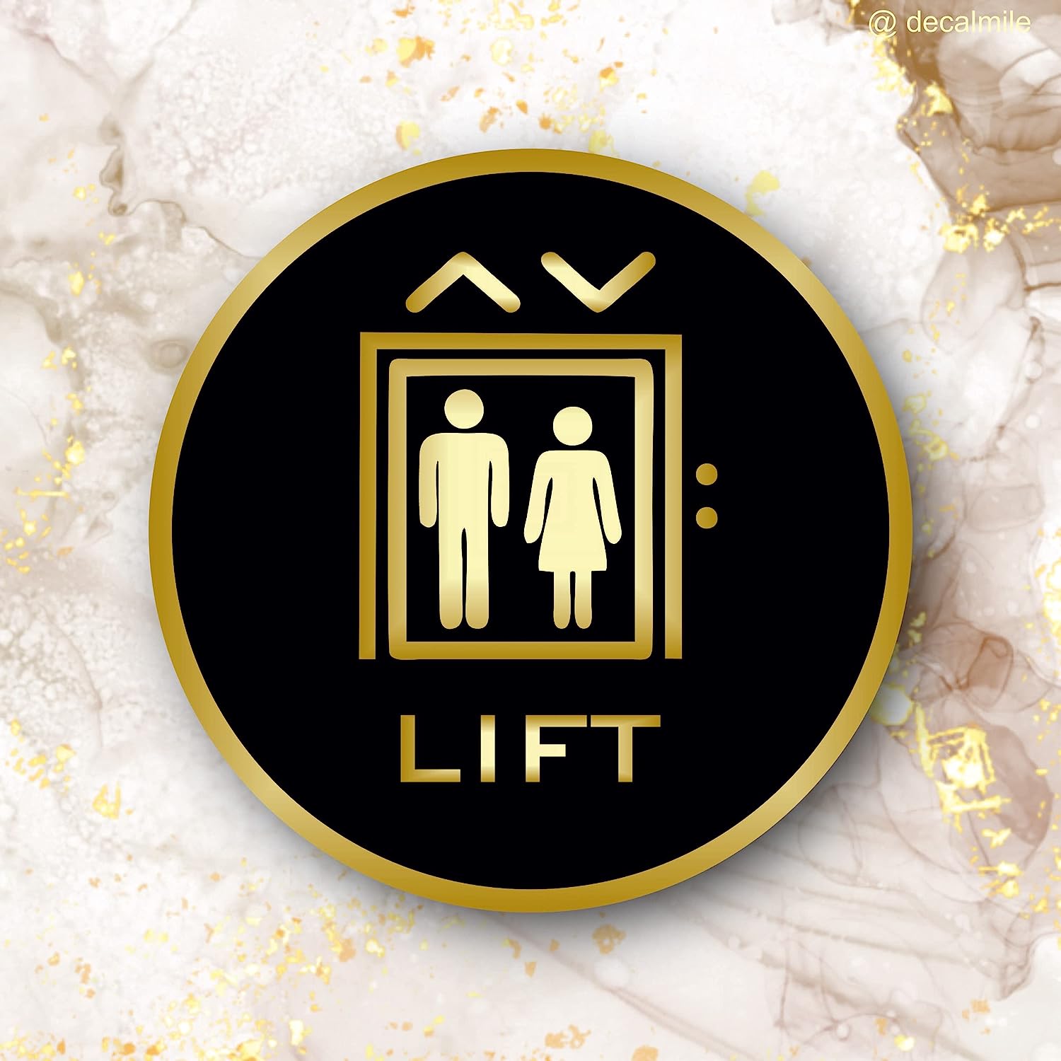 Lift Metal Sign Board – Durable & Professional Elevator Signage