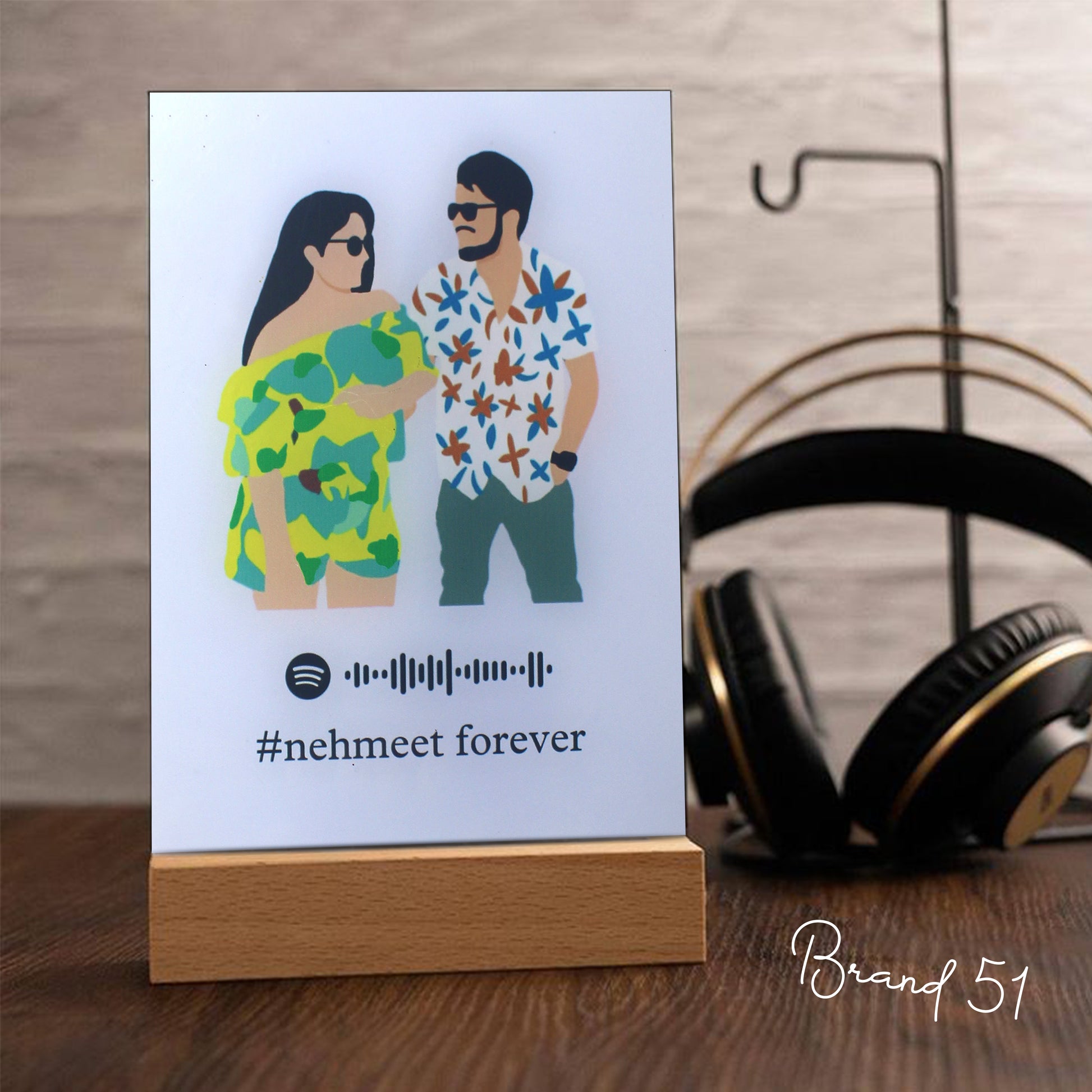 Couple Tabletop Photo Frame