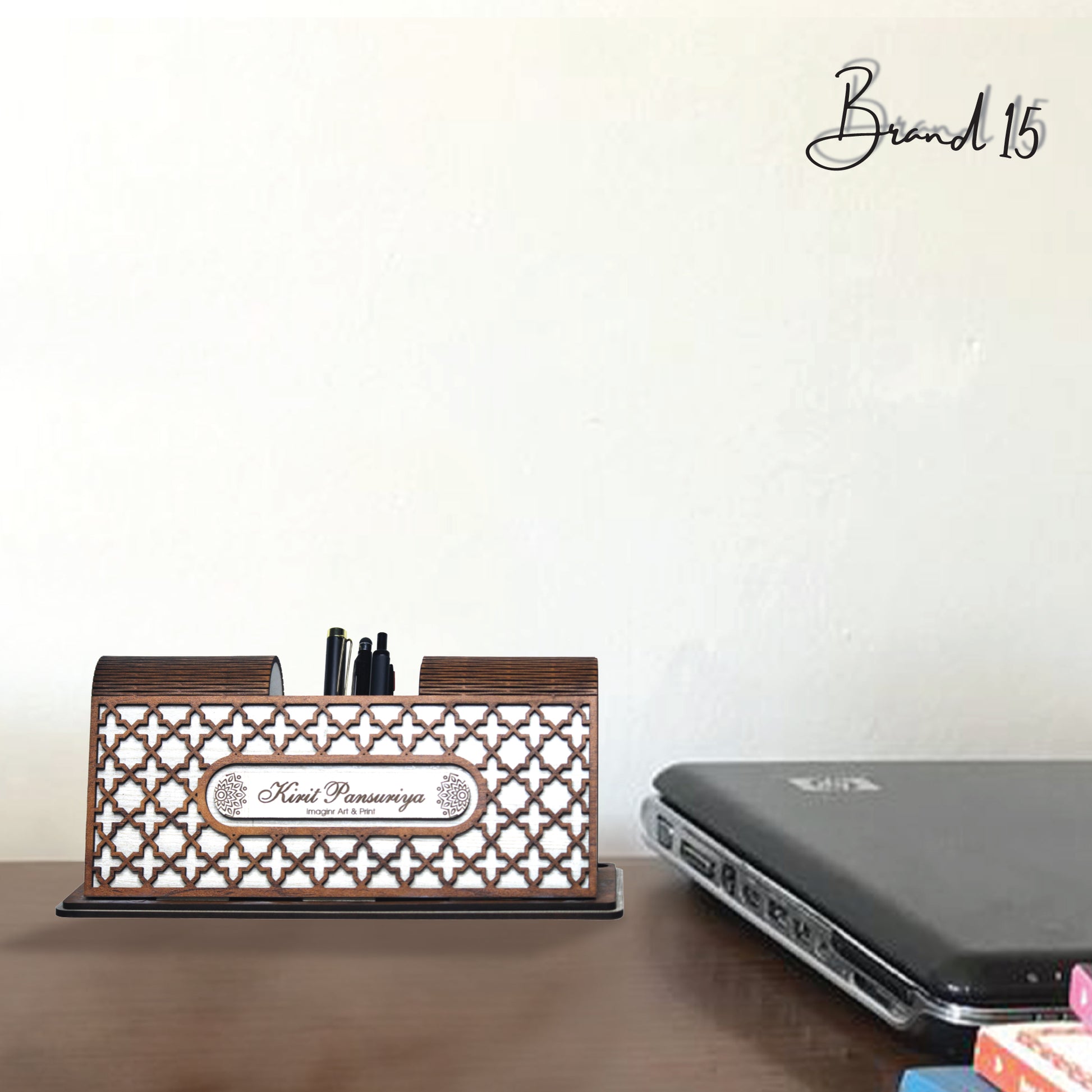 MDF Tabletop Pen Organizer
