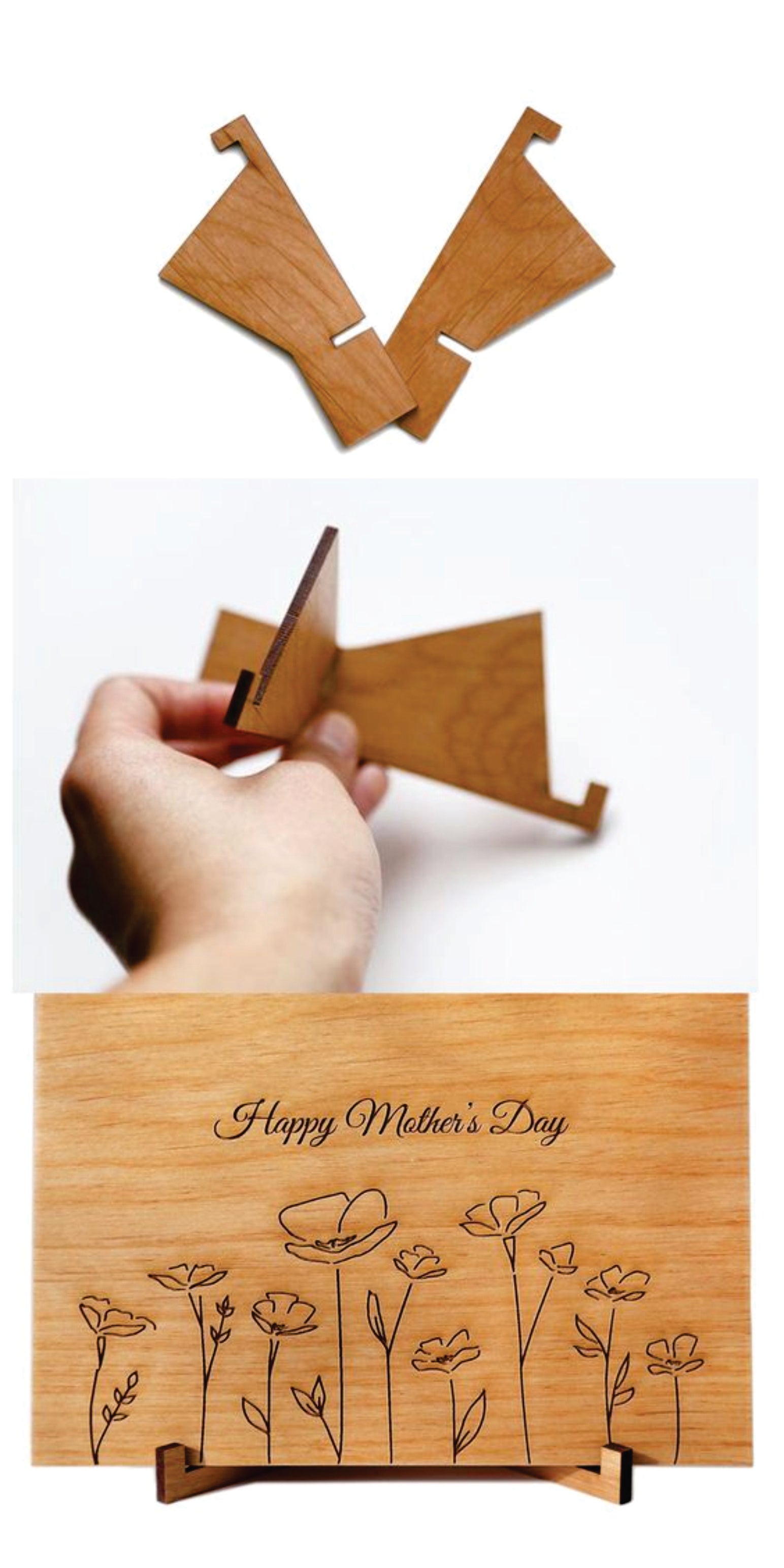 MDF Engraving Table Top Photo Frame