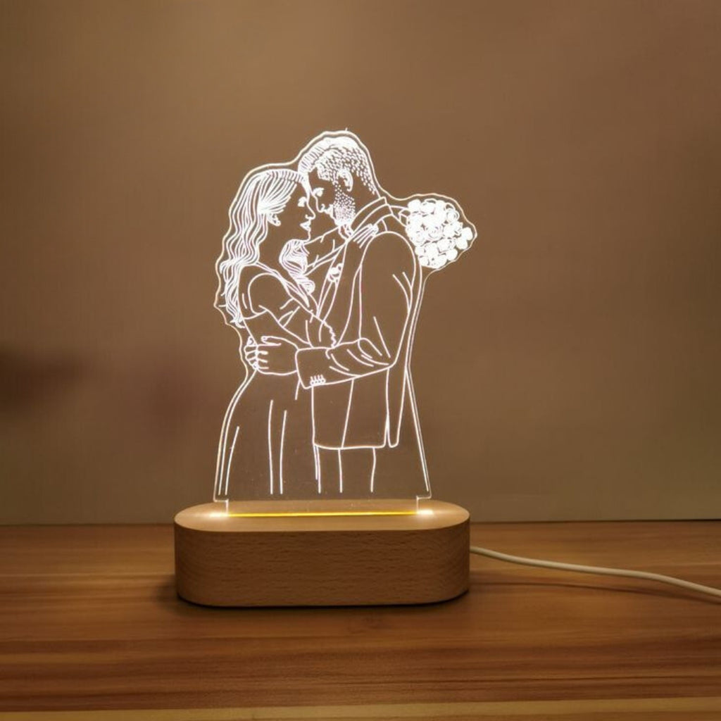 Personalized LED Keepsake – Night Lamp