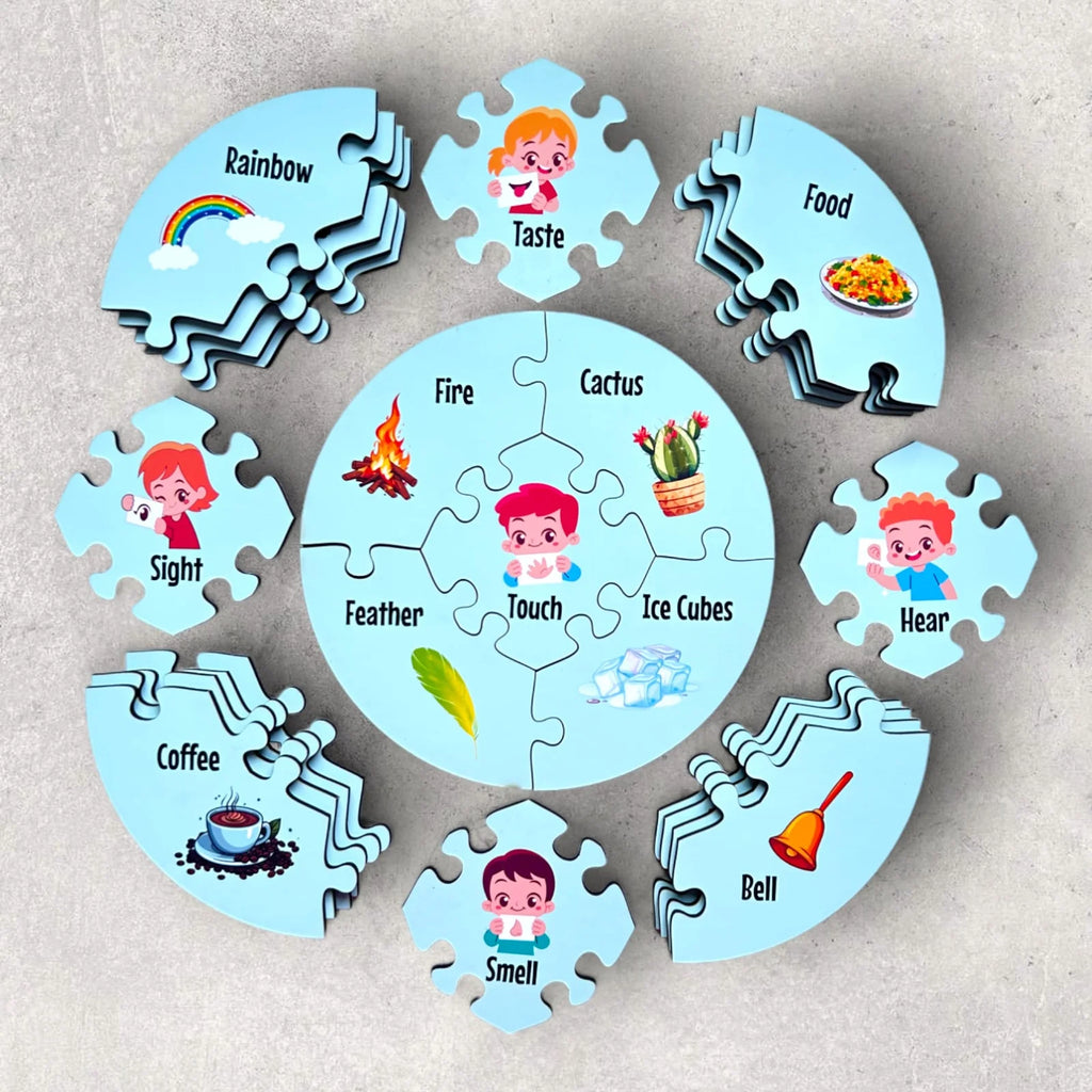 Senses Connections Puzzle – A Fun & Educational Learning Toy for Kids