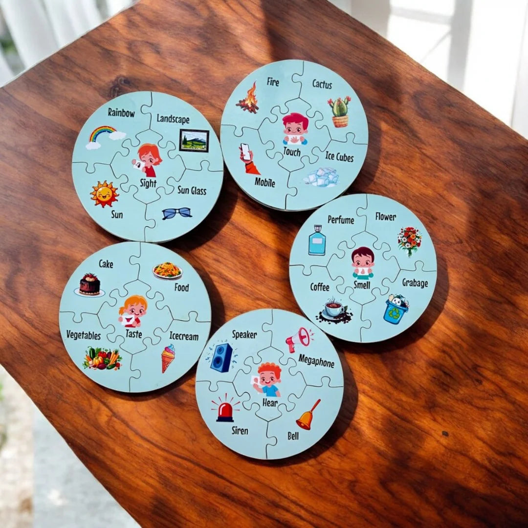 Senses Connections Puzzle – A Fun & Educational Learning Toy for Kids