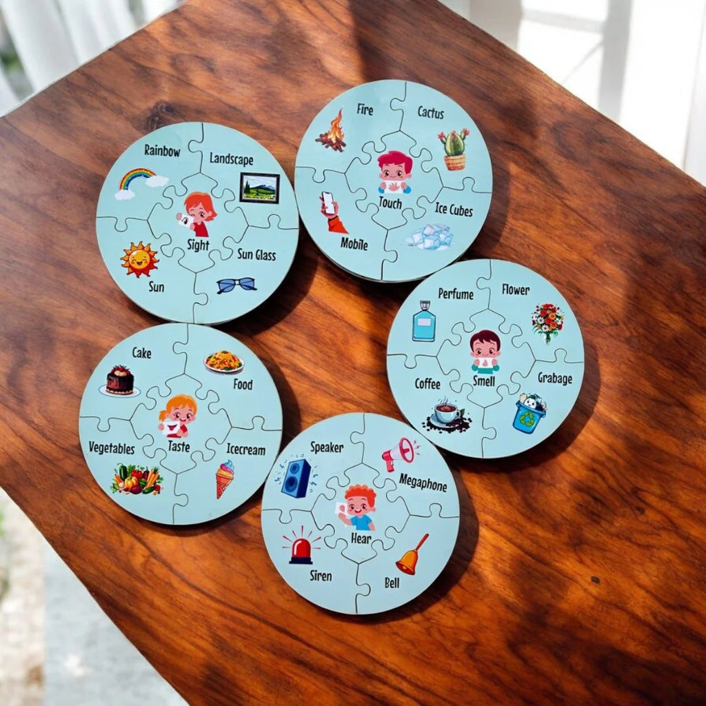 Senses Connections Puzzle – A Fun & Educational Learning Toy for Kids