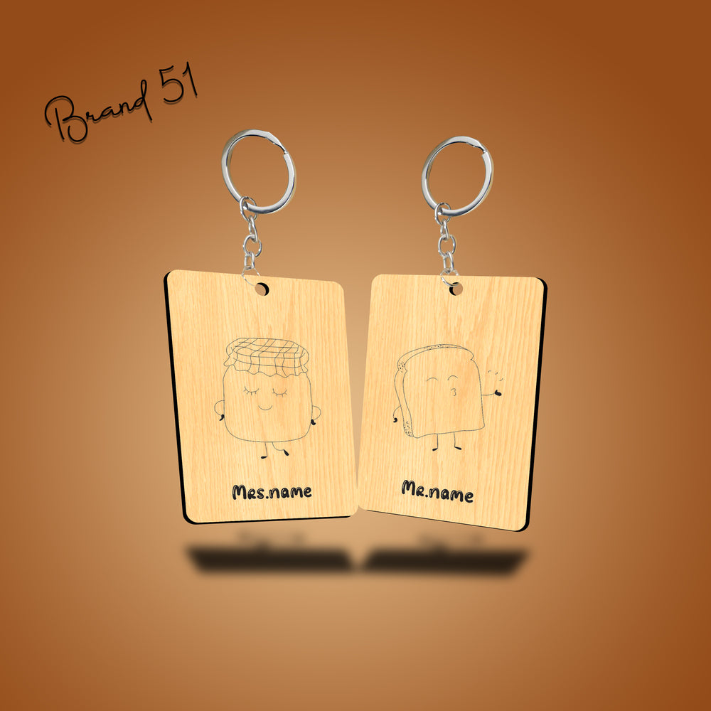 Mr. & Mrs. Customized Keychains – A Perfect Pair for the Perfect Pair