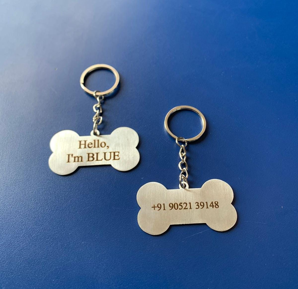Personalized Stainless Steel Keychain – A Timeless & Durable Keepsake.