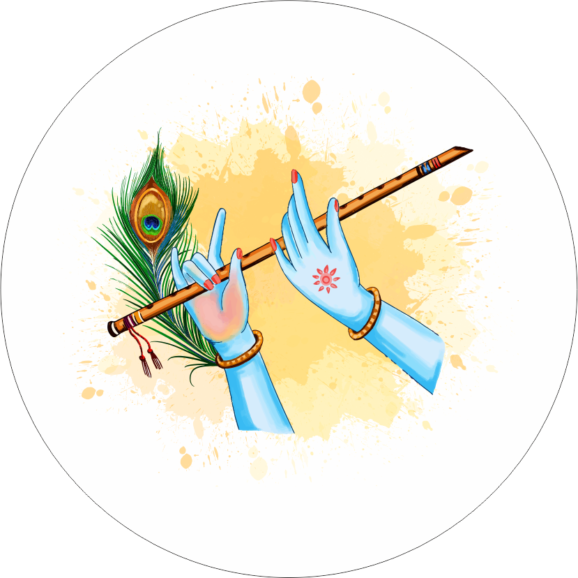 Flute Fridge Magnet