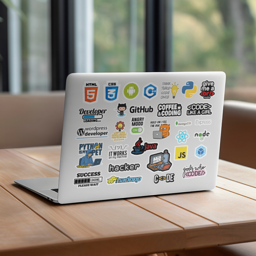 Developer - DTF Laptop Stickers