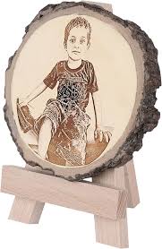 Wooden Engraving Photo for Kids – Personalized Keepsake Gift