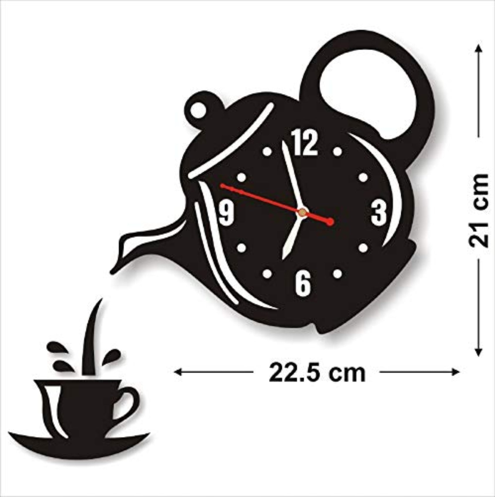 Teapot Wall Clock – A Timeless Charm for Tea Lovers