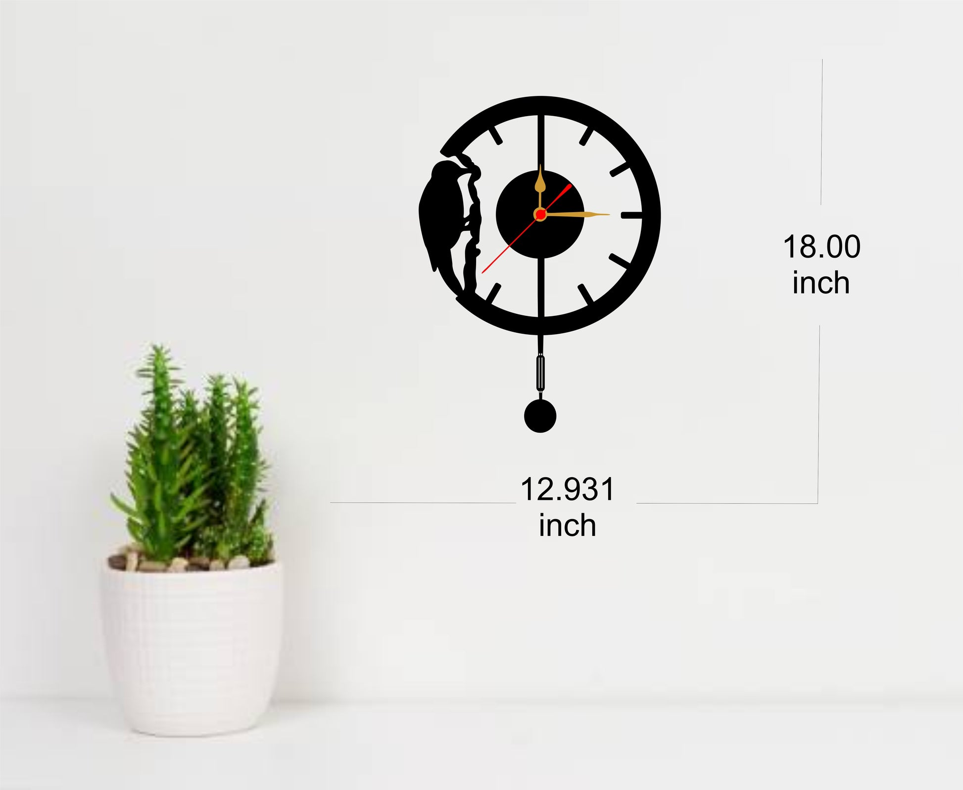 Acrylic Stylish Wall Clock
